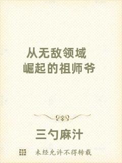 從無(wú)敵領(lǐng)域崛起的祖師爺