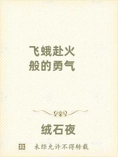 飛蛾赴火般的勇氣